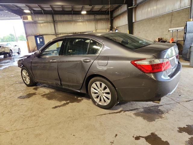 1HGCR3F82FA037105 - 2015 HONDA ACCORD EXL GRAY photo 2