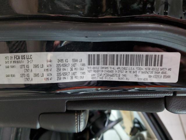 1C4PJMCB0HW657518 - 2017 JEEP CHEROKEE LATITUDE BLACK photo 13