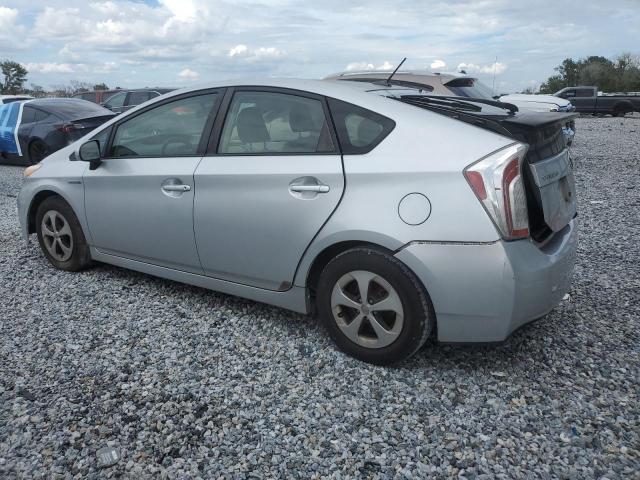 JTDKN3DU1C5375086 - 2012 TOYOTA PRIUS 银色 照片 2