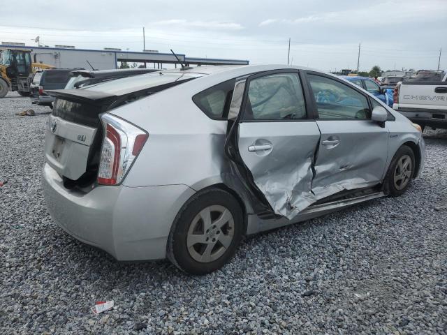 JTDKN3DU1C5375086 - 2012 TOYOTA PRIUS 银色 照片 3