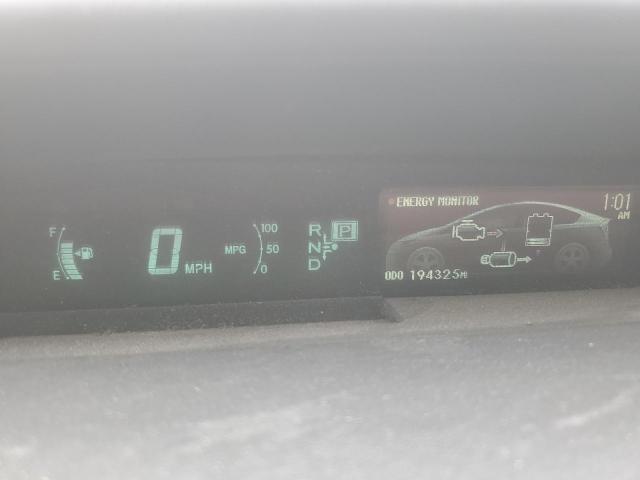 JTDKN3DU1C5375086 - 2012 TOYOTA PRIUS 银色 照片 9