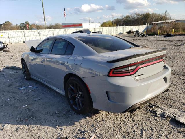 2C3CDXHG6MH672971 - 2021 DODGE CHARGER GT GRAY photo 2