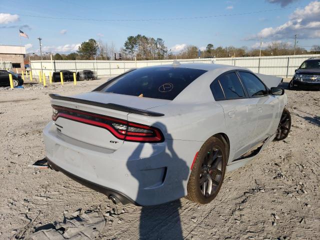 2C3CDXHG6MH672971 - 2021 DODGE CHARGER GT GRAY photo 3
