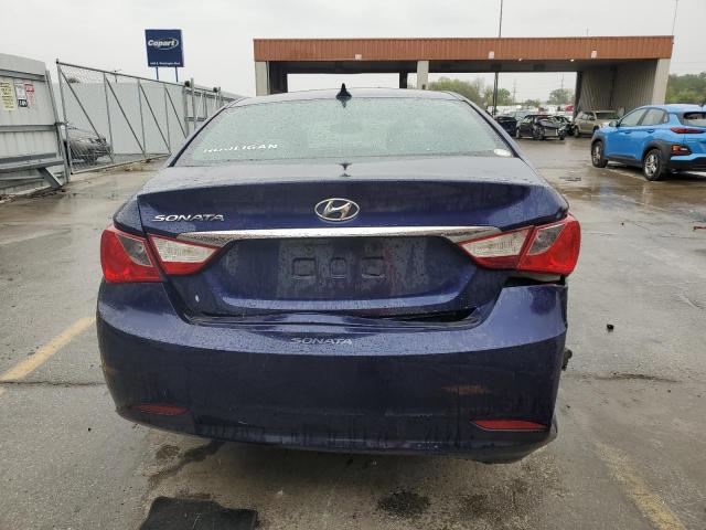 5NPEB4AC1DH797447 - 2013 HYUNDAI SONATA GLS BLUE photo 6