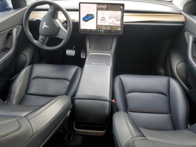 5YJYGDEE8MF253231 - 2021 TESLA MODEL Y Azul foto 8