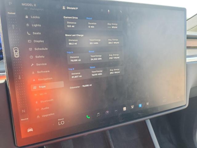 7SAXCDE53PF395436 - 2023 TESLA MODEL X Ağ foto 9