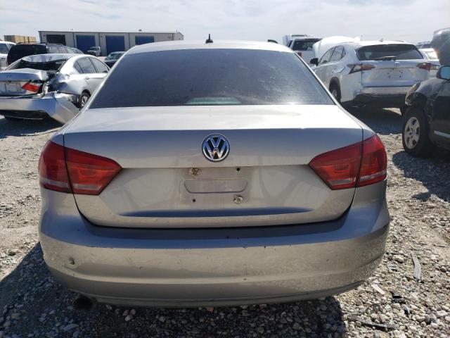 1VWAP7A33DC008807 - 2013 VOLKSWAGEN PASSAT S GRAY photo 6