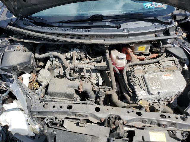 JTDKDTB32D1536292 - 2013 TOYOTA PRIUS C ნაცრისფერი ფოტო 12