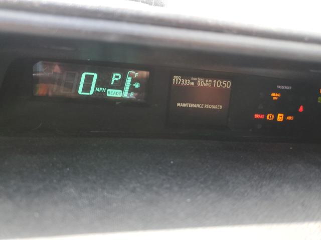 JTDKDTB32D1536292 - 2013 TOYOTA PRIUS C ნაცრისფერი ფოტო 9