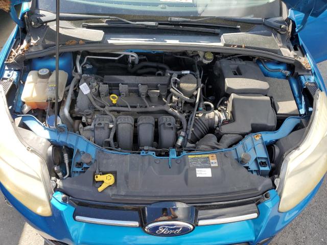 1FAHP3J20CL283721 - 2012 FORD FOCUS TITANIUM BLUE photo 11