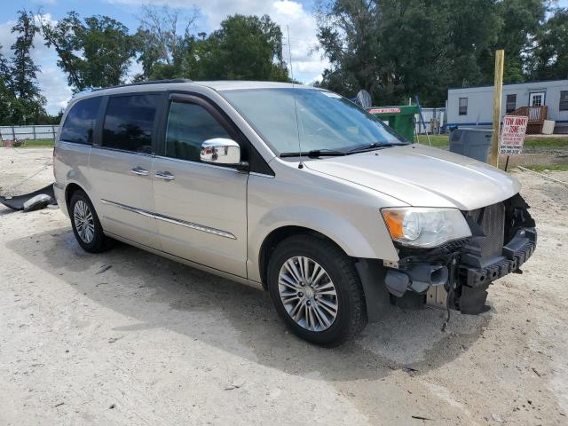 2C4RC1CG1ER228924 - 2014 CHRYSLER TOWN & COU TOURING L TAN photo 4