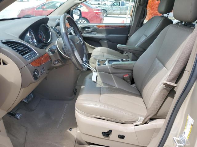 2C4RC1CG1ER228924 - 2014 CHRYSLER TOWN & COU TOURING L TAN photo 7
