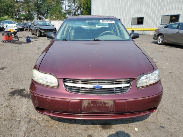 1G1ND52J916238224 - 2001 CHEVROLET MALIBU BURGUNDY photo 5