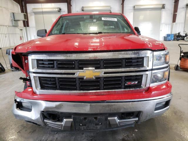 1GCVKREC7EZ397040 - 2014 CHEVROLET 1500 K1500 LT RED photo 5