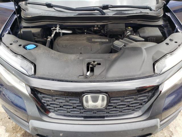 5FNYF8H08KB016522 - 2019 HONDA PASSPORT ELITE BLUE photo 12