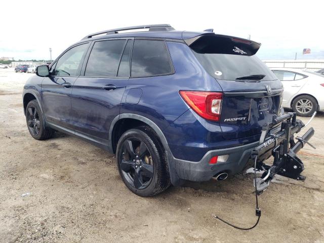 5FNYF8H08KB016522 - 2019 HONDA PASSPORT ELITE BLUE photo 2