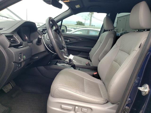 5FNYF8H08KB016522 - 2019 HONDA PASSPORT ELITE BLUE photo 7