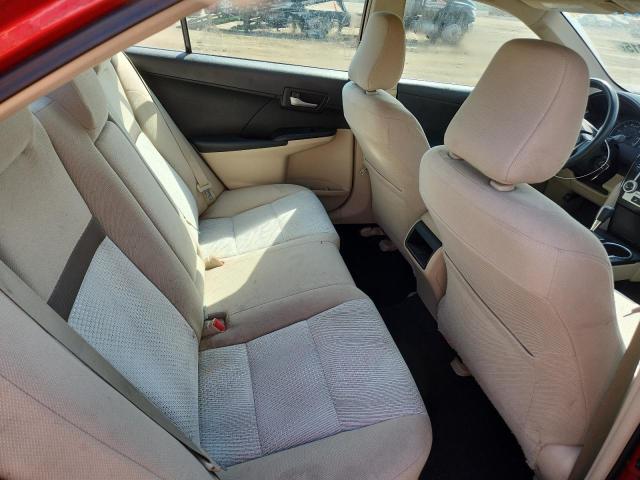 4T4BF1FK6CR218674 - 2012 TOYOTA CAMRY BASE წითელი ფოტო 10