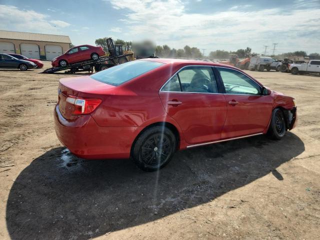 4T4BF1FK6CR218674 - 2012 TOYOTA CAMRY BASE წითელი ფოტო 3