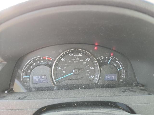 4T4BF1FK6CR218674 - 2012 TOYOTA CAMRY BASE წითელი ფოტო 9