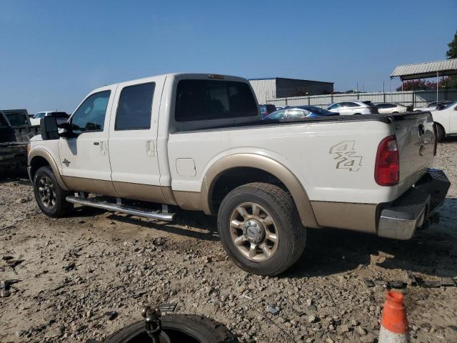 1FT7W2BT3CEB56718 - 2012 FORD F250 SUPER DUTY WHITE photo 2