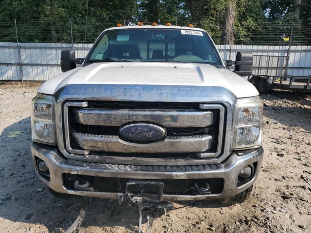 1FT7W2BT3CEB56718 - 2012 FORD F250 SUPER DUTY WHITE photo 5
