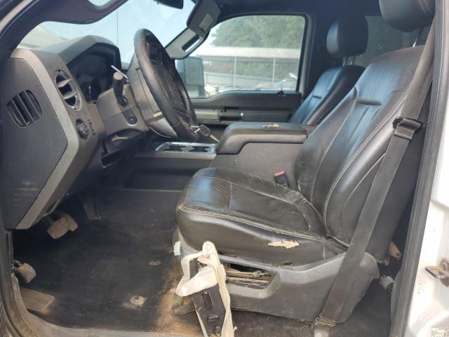 1FT7W2BT3CEB56718 - 2012 FORD F250 SUPER DUTY WHITE photo 7