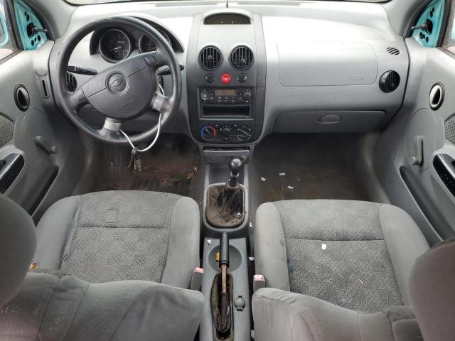 KL1TD62625B319442 - 2005 CHEVROLET AVEO BASE Mavi foto 8