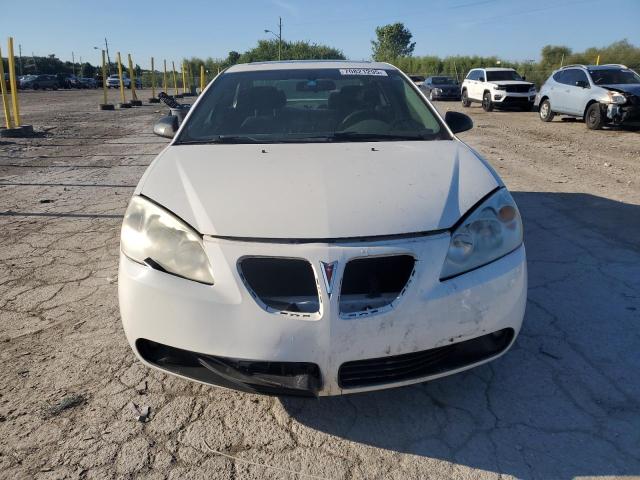1G2ZG58N374140695 - 2007 PONTIAC G6 BASE WHITE photo 5