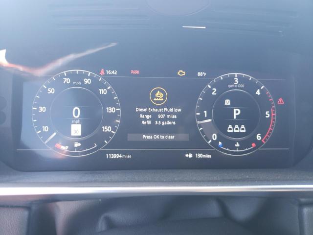 SALWR2RK8JA402028 - 2018 LAND ROVER RANGE ROVE HSE WHITE photo 9