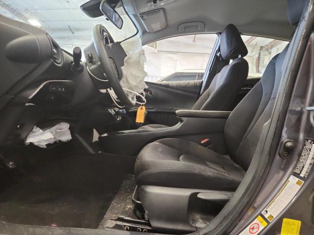 JTDKAMFUXN3167124 - 2022 TOYOTA PRIUS NIGHT SHADE GRAY photo 7