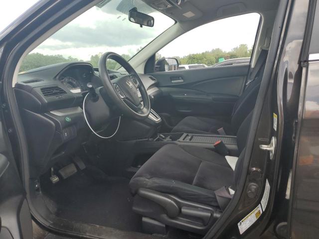 5J6RM4H33DL063447 - 2013 HONDA CR-V LX Schwarz Foto 7