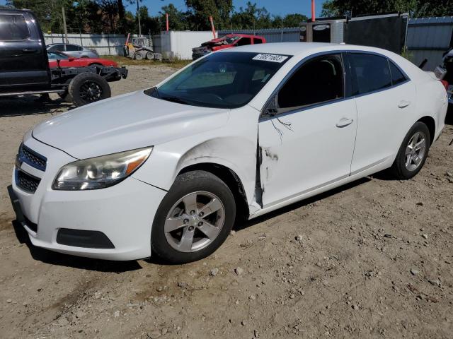 1G11C5SA1DF254729 - 2013 CHEVROLET MALIBU 1LT WHITE photo 1