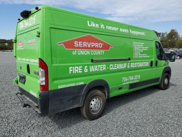 3C6URVJG6KE537182 - 2019 RAM PROMASTER 3500 HIGH მწვანე ფოტო 3