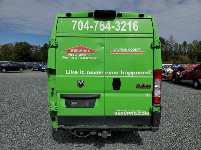 3C6URVJG6KE537182 - 2019 RAM PROMASTER 3500 HIGH მწვანე ფოტო 6