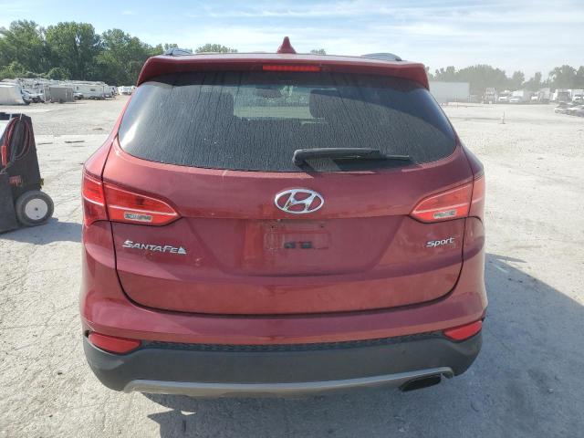 5XYZU3LB2GG334982 - 2016 HYUN SANTA FE SPORT RED photo 6