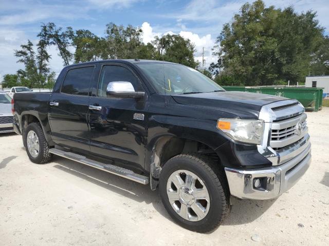 5TFAY5F18EX374123 - 2014 TOYOTA TUNDRA CREWMAX PLATINUM 黑色 照片 4