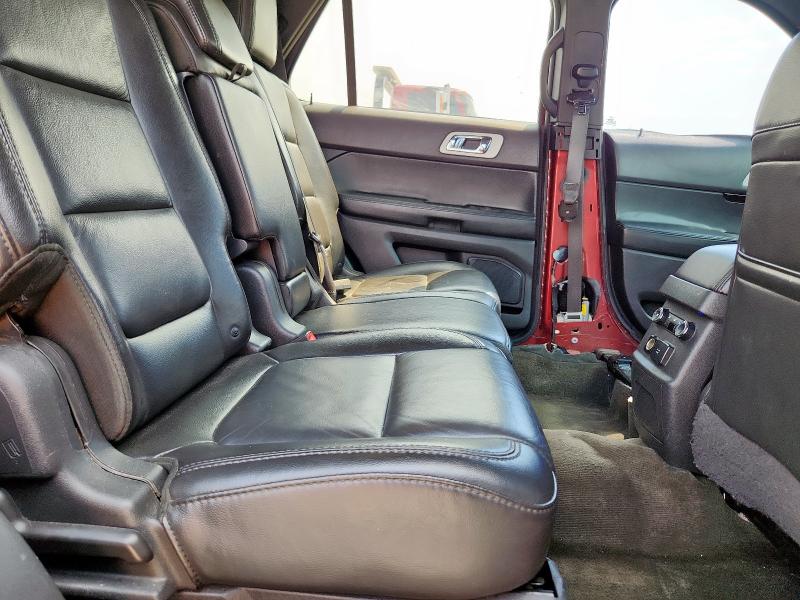 1FM5K7F80FGA10285 - 2015 FORD EXPLORER LIMITED RED photo 11