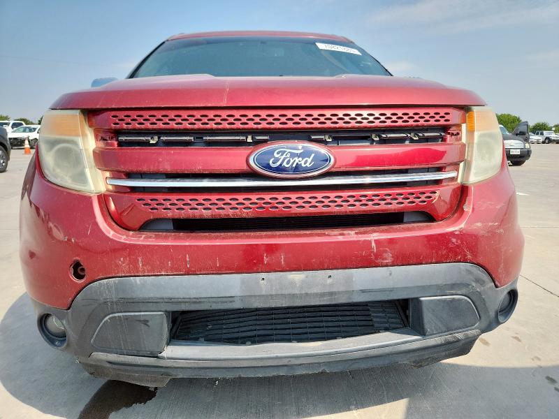 1FM5K7F80FGA10285 - 2015 FORD EXPLORER LIMITED RED photo 5