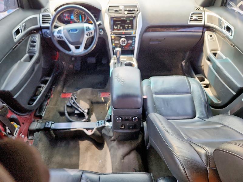 1FM5K7F80FGA10285 - 2015 FORD EXPLORER LIMITED RED photo 8