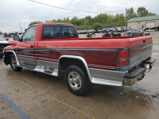 1B7HC16Z7SS187475 - 1995 DODGE RAM 1500 RED photo 2