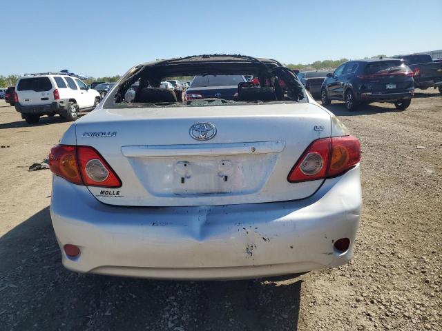 2T1BU40E29C178284 - 2009 TOYOTA COROLLA BASE SILVER photo 6