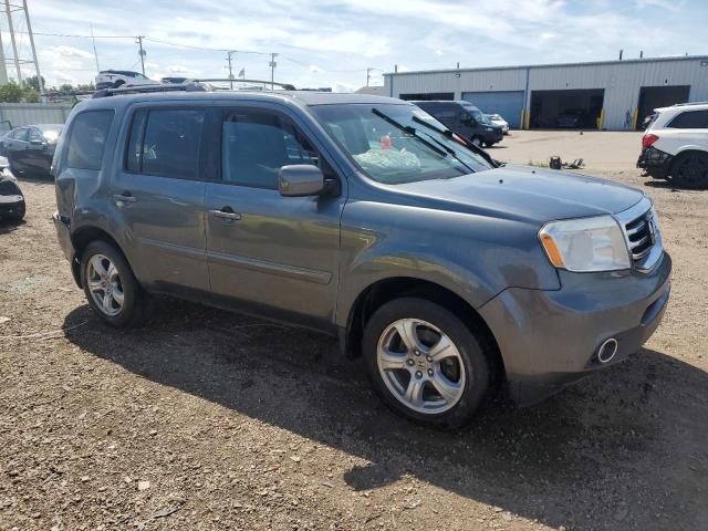 5FNYF4H52CB009331 - 2012 HONDA PILOT EXL GRAY photo 4