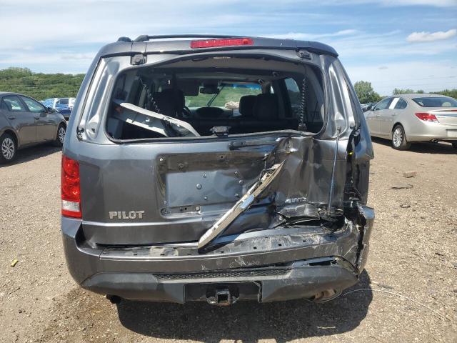 5FNYF4H52CB009331 - 2012 HONDA PILOT EXL GRAY photo 6