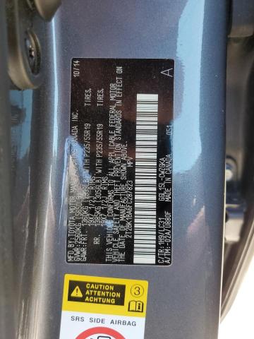 2T2BK1BA6FC287823 - 2015 LEXUS RX 350 BASE CHARCOAL photo 13