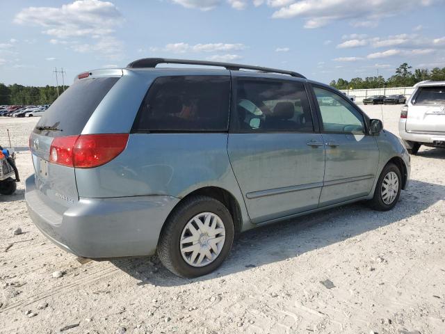 5TDZK23C97S001710 - 2007 TOYOTA SIENNA CE BLUE photo 3