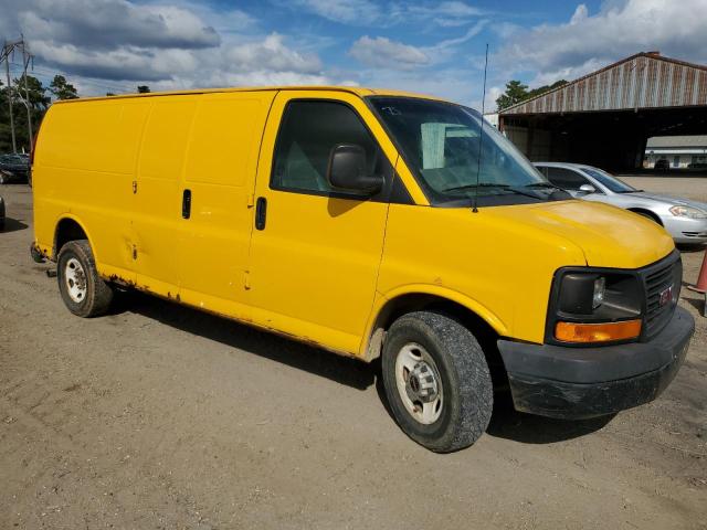 1GT2GUBA9A1901283 - 2010 GMC SAVANA G3500 YELLOW photo 4