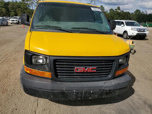 1GT2GUBA9A1901283 - 2010 GMC SAVANA G3500 YELLOW photo 5