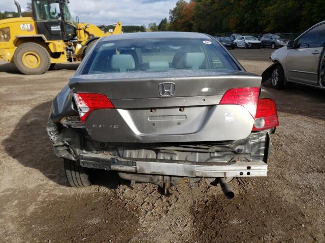 2HGFA16357H012120 - 2007 HONDA CIVIC DX GRAY photo 6