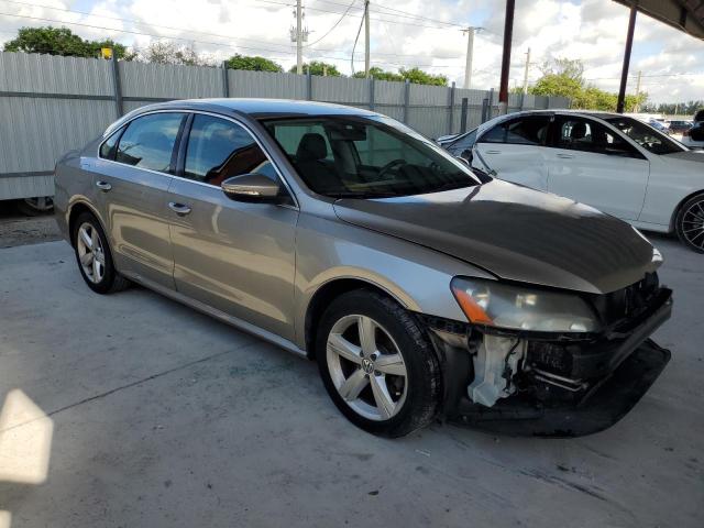 1VWBP7A33CC089875 - 2012 VOLKSWAGEN PASSAT SE SILVER photo 4